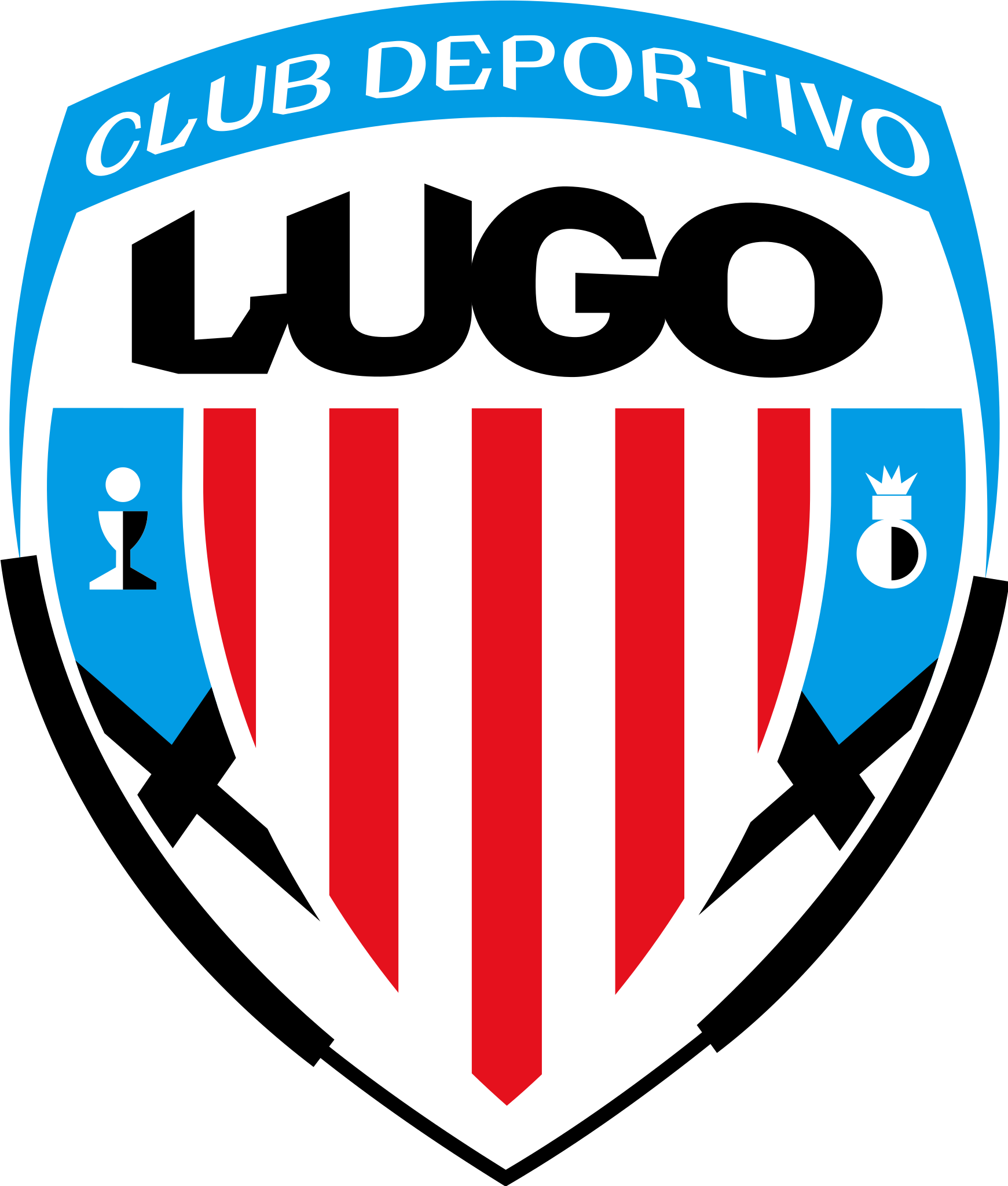 escudo C.D. Lugo Sala